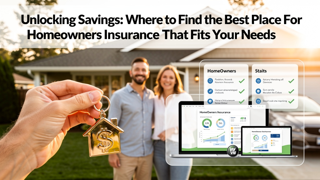 Best Place For Homeowners Insurance