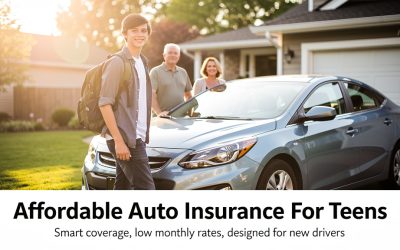 Smart Strategies for Securing Affordable Auto Insurance For Teens: Save Big While Staying Safe on the Road!