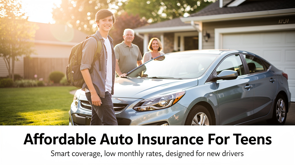 Affordable Auto Insurance For Teens