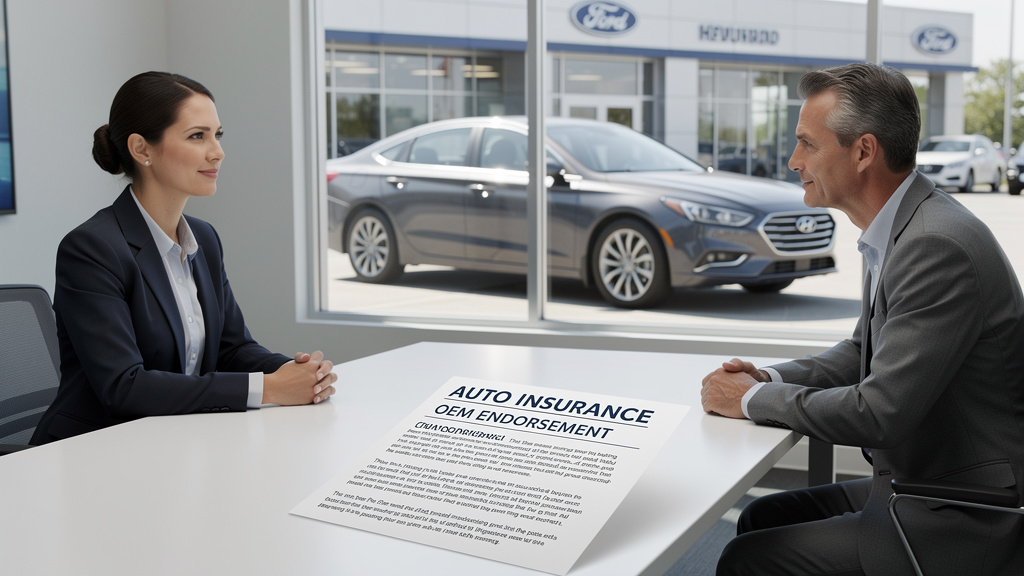 Auto Insurance Oem Endorsement