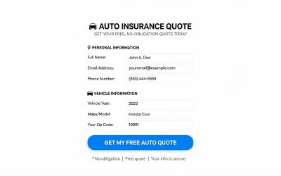 Unlock the Best Rates Today: Streamline Your Auto Insurance Quote Sign Up for Instant Savings!
