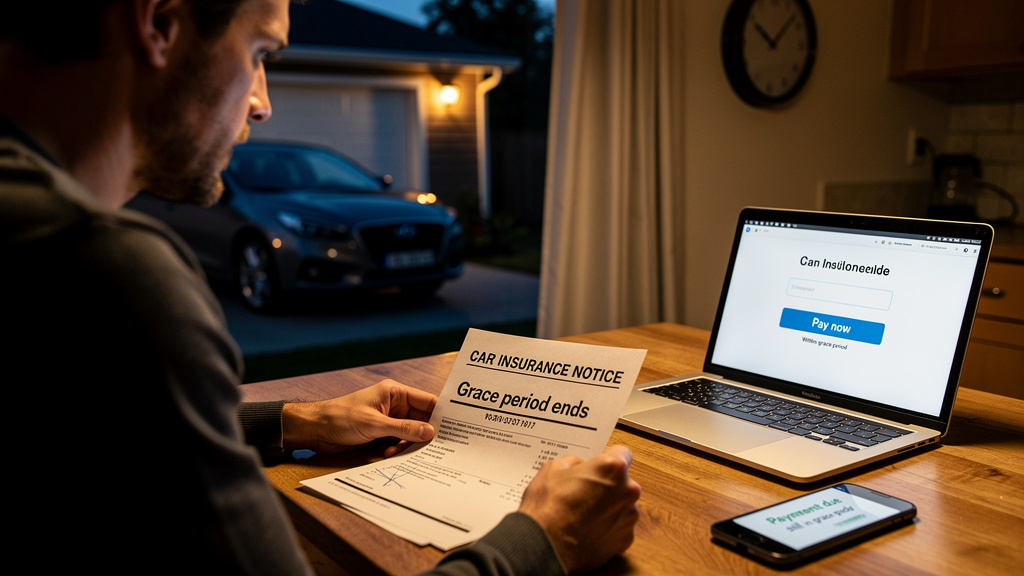 what is the grace period on car insurance payment